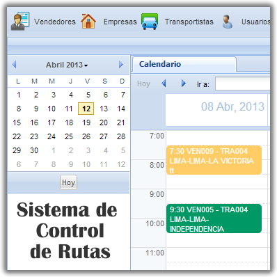 Sistema de Control de Rutas